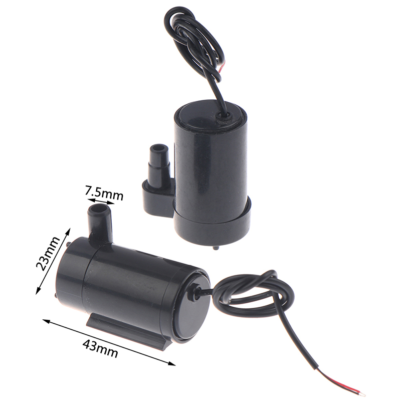 DC 5-12V düşük gürültü fırçası - Water Pump Submersible Mini incelemesi ve fiyatı