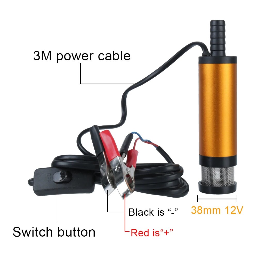 Araba Elektrikli YAĞ POMPASI A - Water Pump Submersible Mini incelemesi ve fiyatı