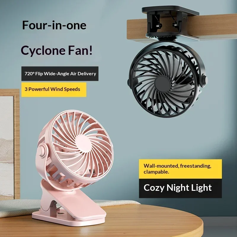 Yeni Şarj Edilebilir Taşınabil - Oscillating Fan Clip incelemesi ve fiyatı