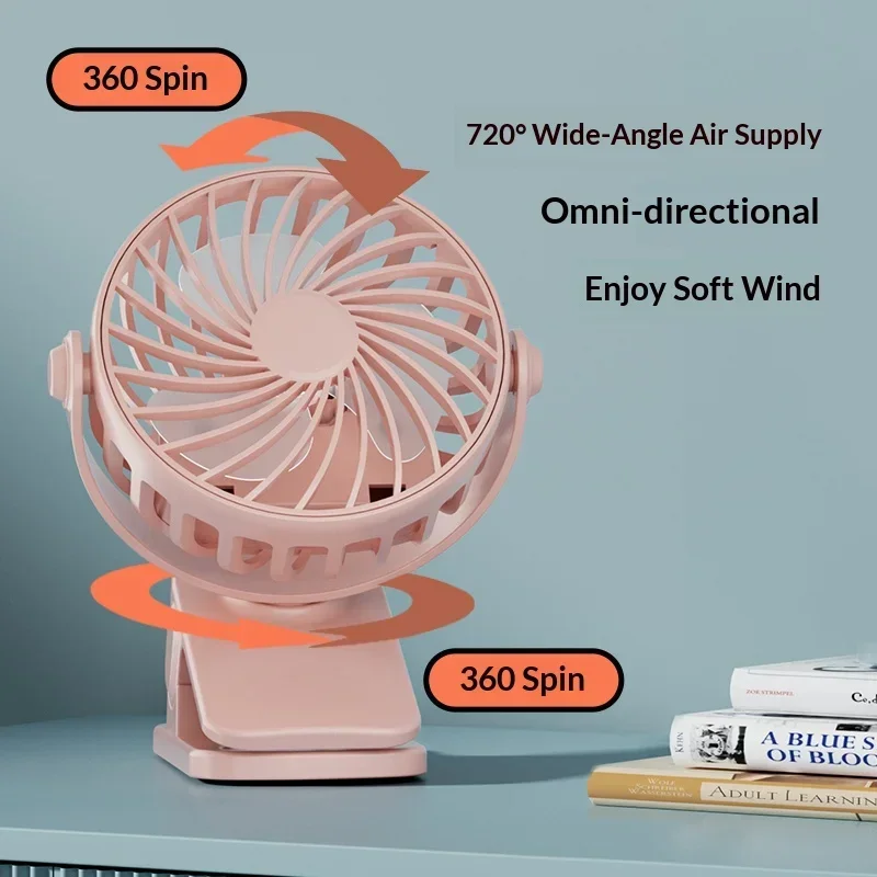 Yeni Şarj Edilebilir Taşınabil - Oscillating Fan Clip incelemesi ve fiyatı