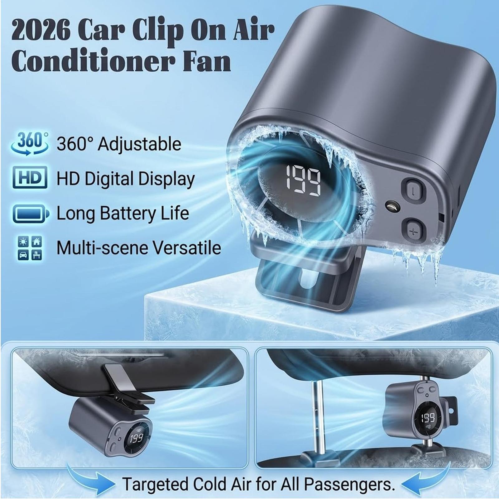 Yarı İletken Soğutmalı Araba F - Oscillating Fan Clip incelemesi ve fiyatı