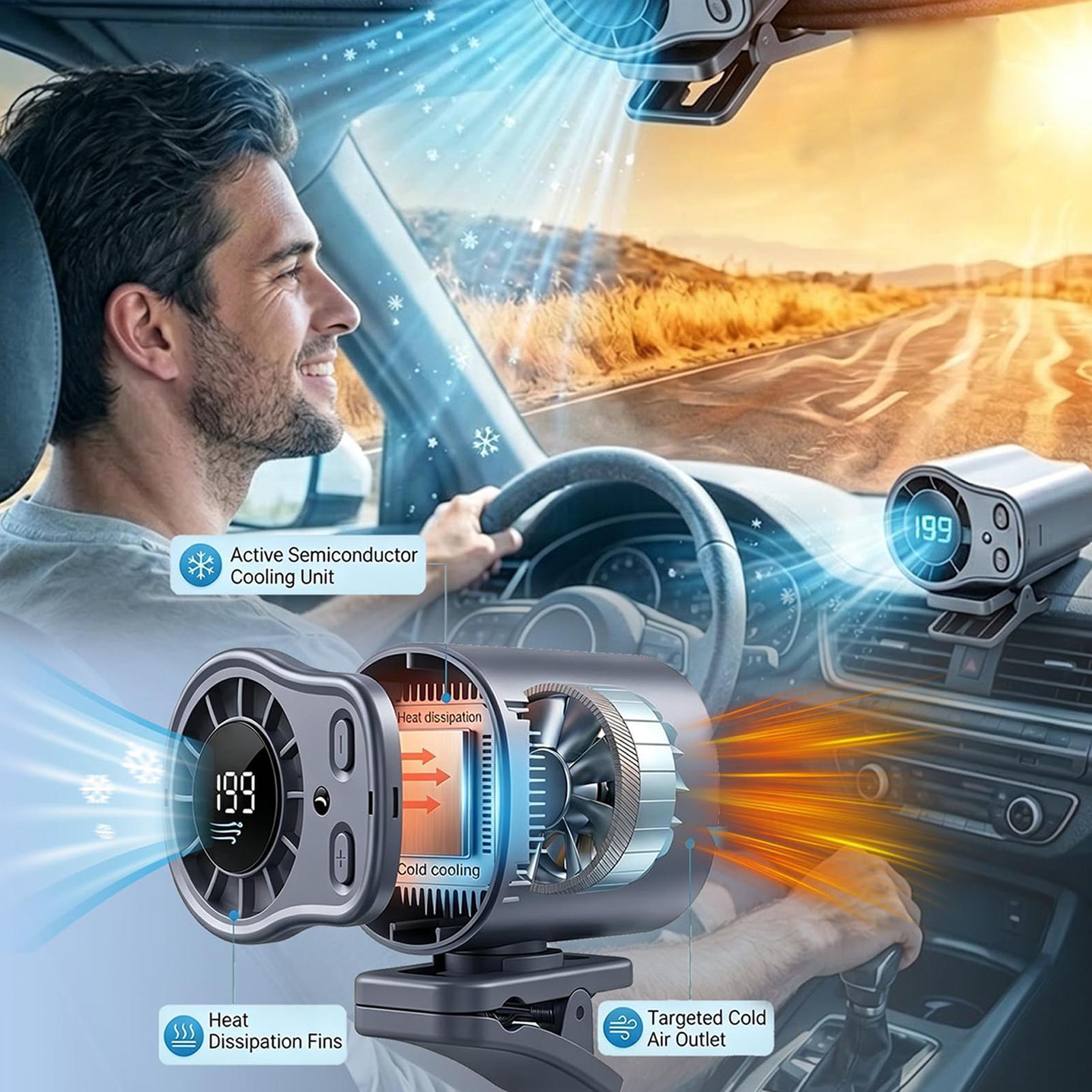 Yarı İletken Soğutmalı Araba F - Oscillating Fan Clip incelemesi ve fiyatı