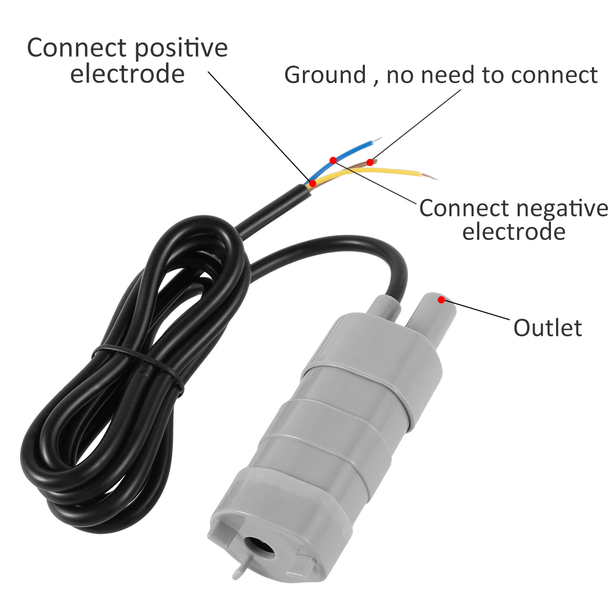 Mini Su Pompası DC 12V Dalgıç  - Water Pump Submersible Mini incelemesi ve fiyatı