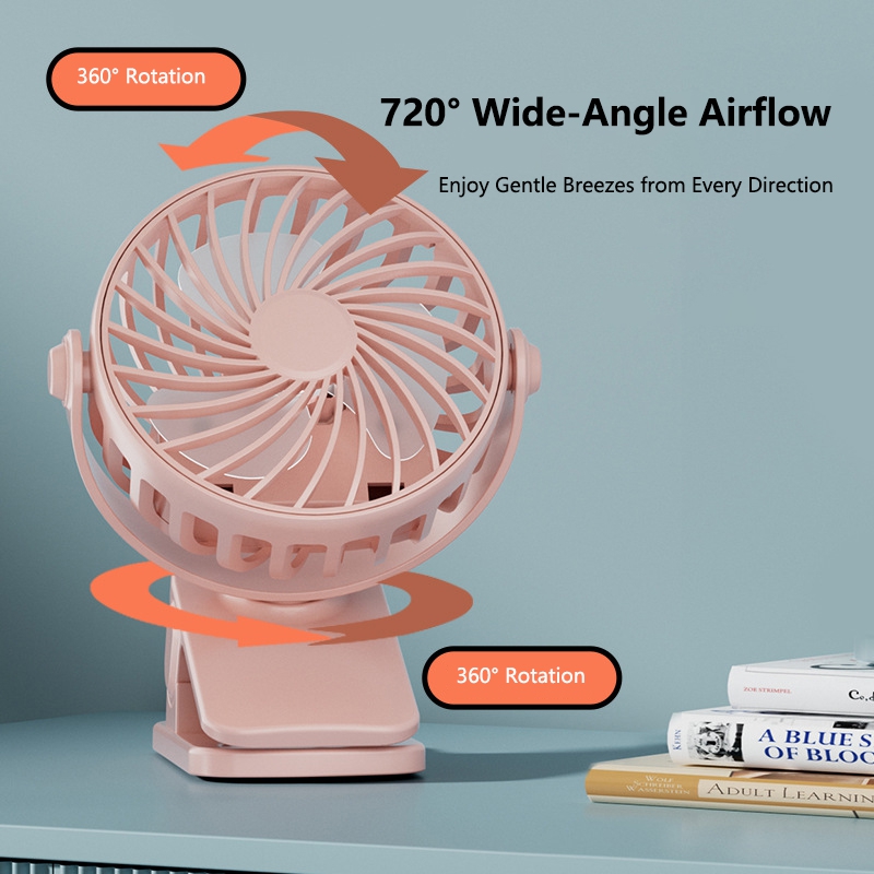Taşınabilir Şarj Edilebilir Kl - Oscillating Fan Clip incelemesi ve fiyatı