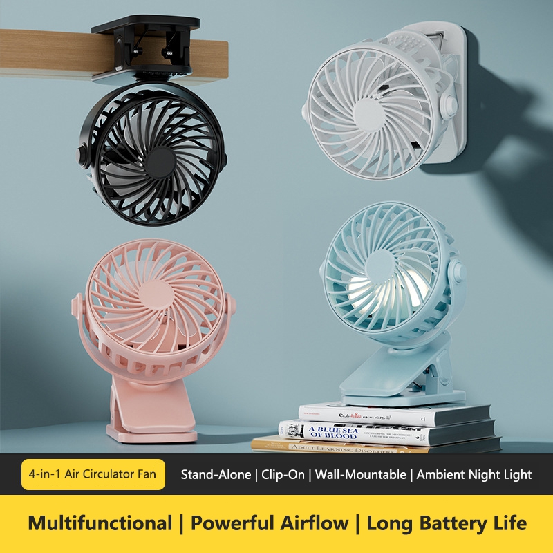 Taşınabilir Şarj Edilebilir Kl - Oscillating Fan Clip incelemesi ve fiyatı