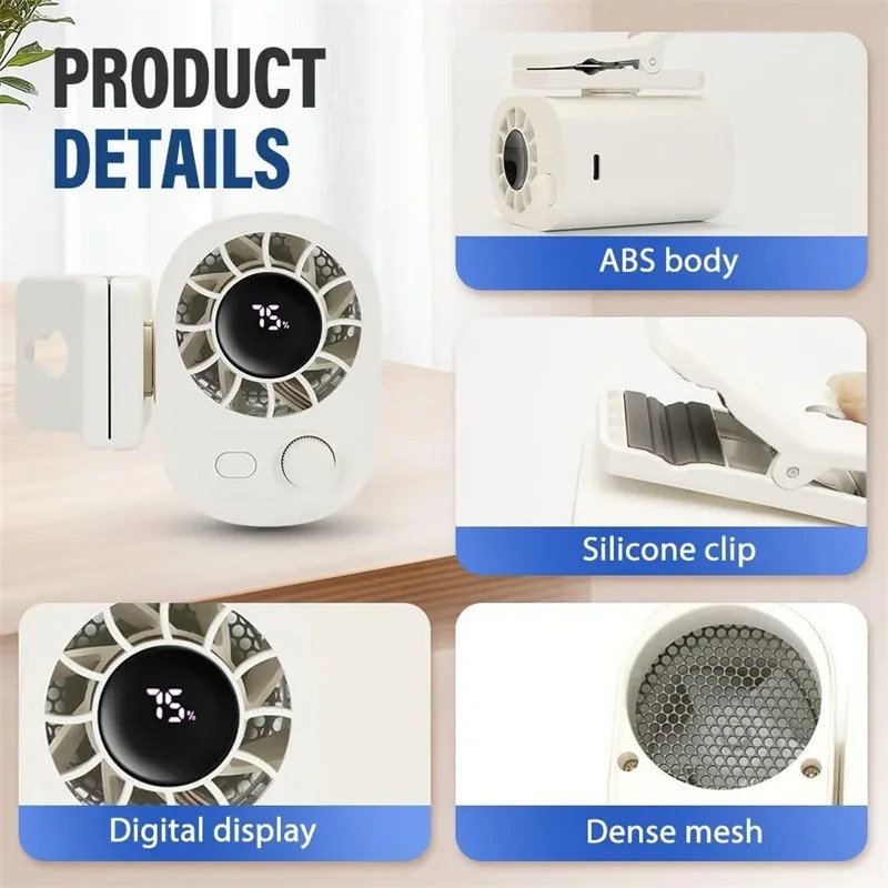 Klipsli Araba Fanı 360 °   Dön - Oscillating Fan Clip incelemesi ve fiyatı