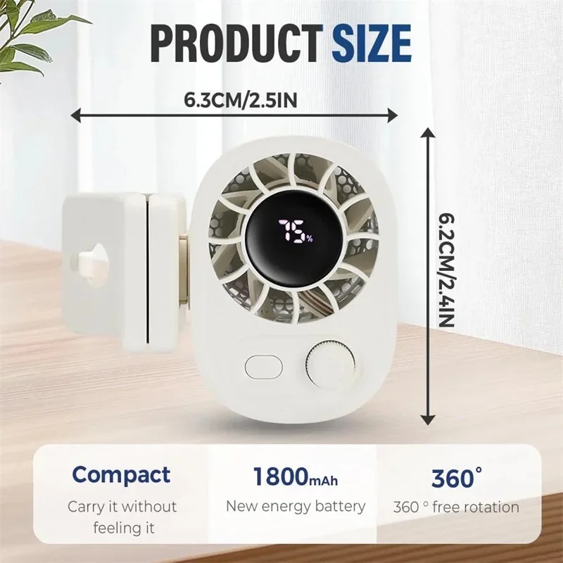Klipsli Araba Fanı 360 °   Dön - Oscillating Fan Clip incelemesi ve fiyatı