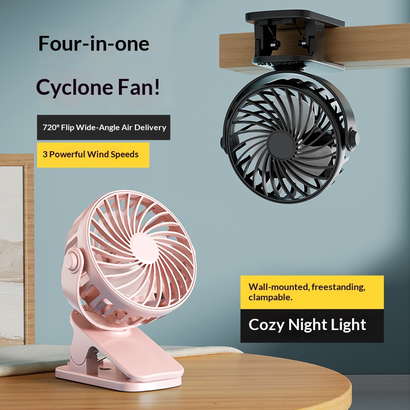 HOMEFISH Taşınabilir Şarj Edil - Oscillating Fan Clip incelemesi ve fiyatı
